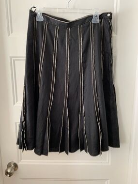 Mercer & Madison TM  ,100% Linen and cotton lined long skirt